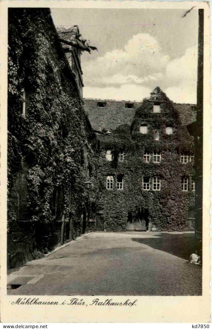 Mühlhausen I.Thür., Rathaushof - Mühlhausen