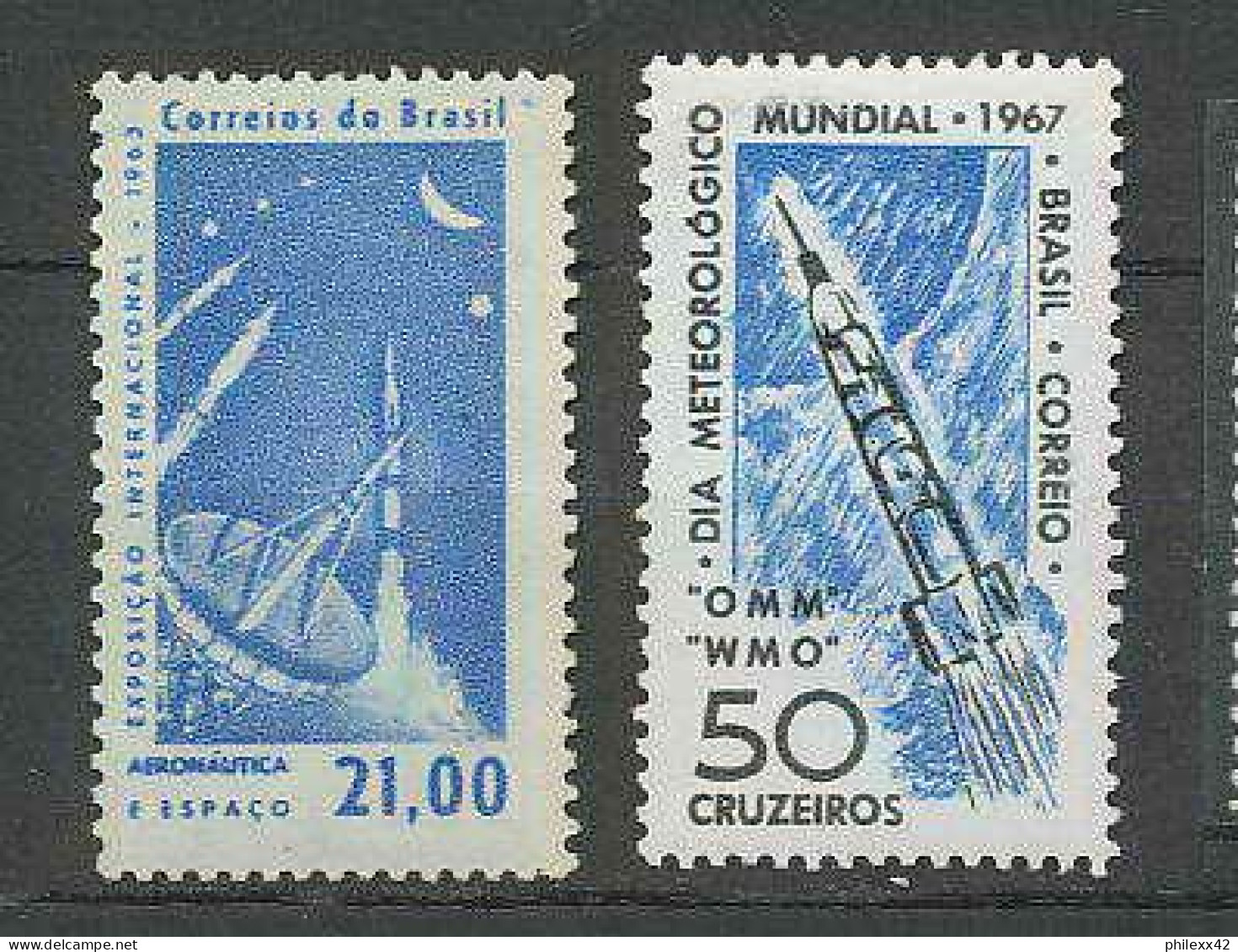 1744/ Espace (space) Neuf ** MNH Brésil (brazil)v Essa 885 ... - América Del Sur