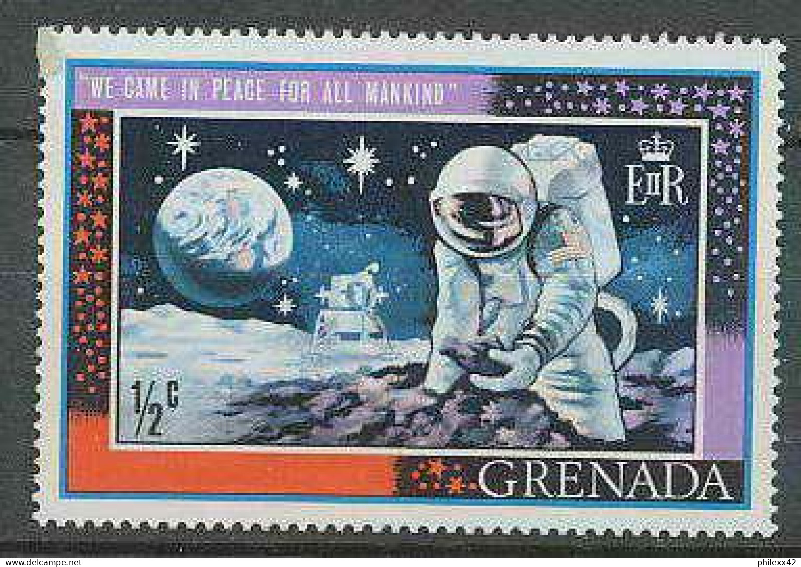 1639/ Espace (space) Neuf ** MNH Grenade (grenada) Neil Armstrong - América Del Sur