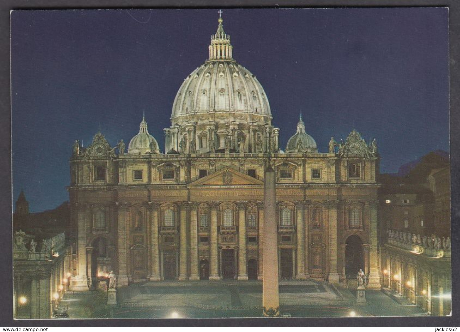 120992/ CITTÀ DEL VATICANO, Basilica Di S. Pietro Di Notte - Vatikanstadt