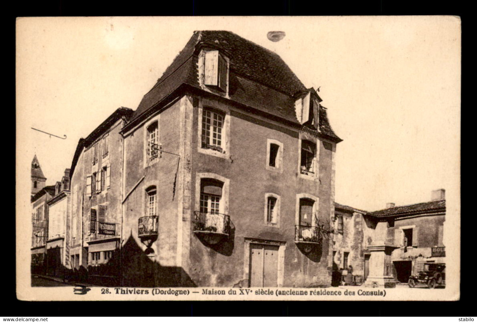 24 - THIVIERS - MAISON DU XVE SIECLE - Thiviers