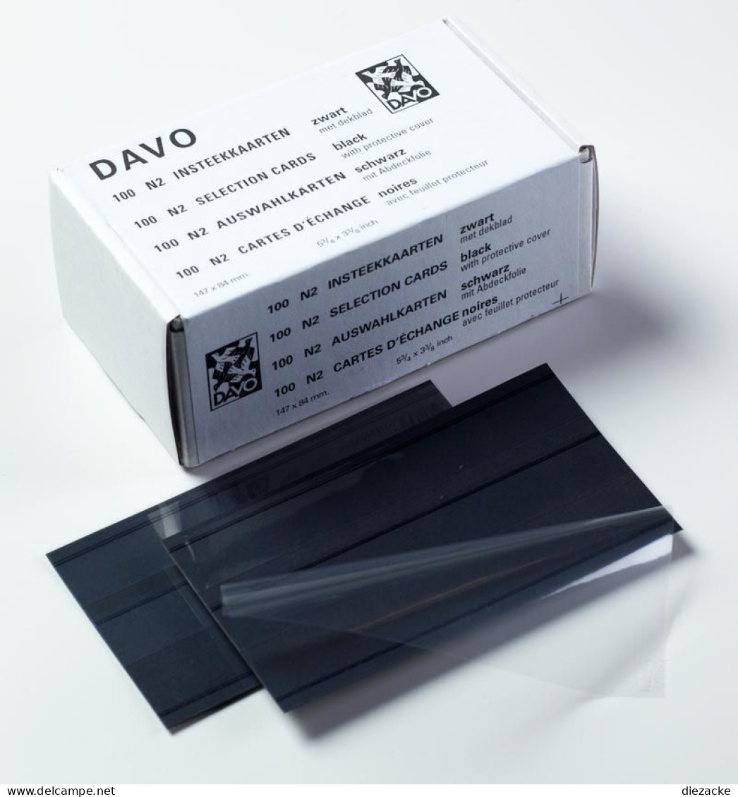 DAVO Steckkarten N2, Per 100 DV29540 Neuwertig (7813 - Autres & Non Classés