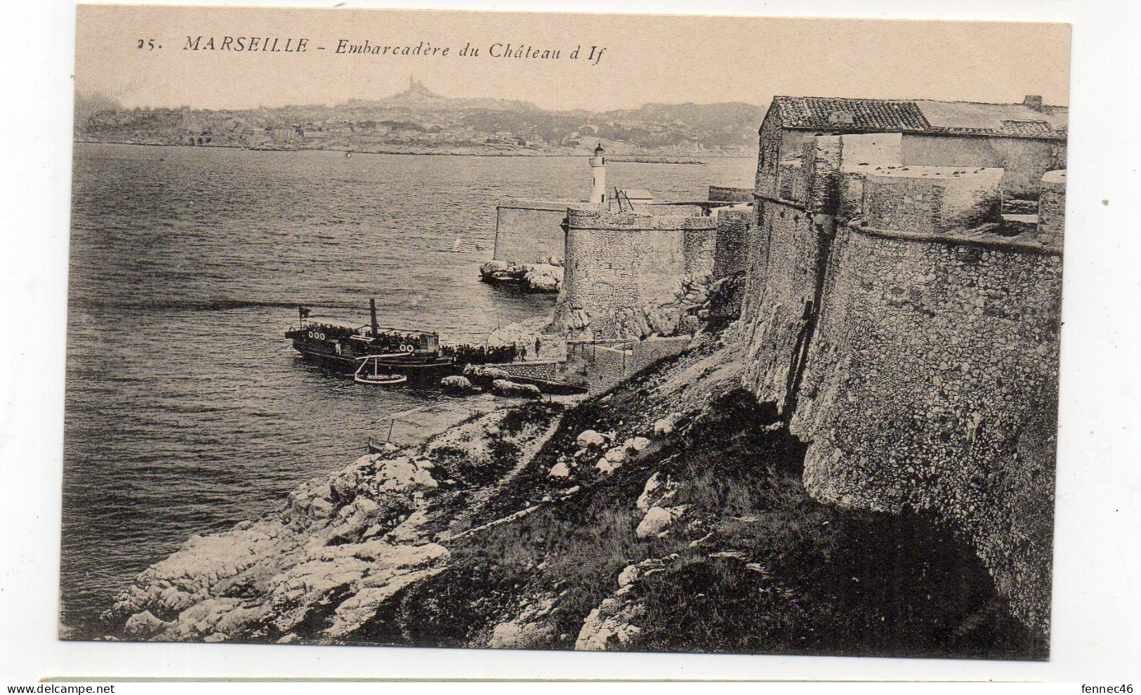 13 - MARSEILLE - Enbarcadère Du Château D'If  (K63) - Château D'If, Frioul, Islands...