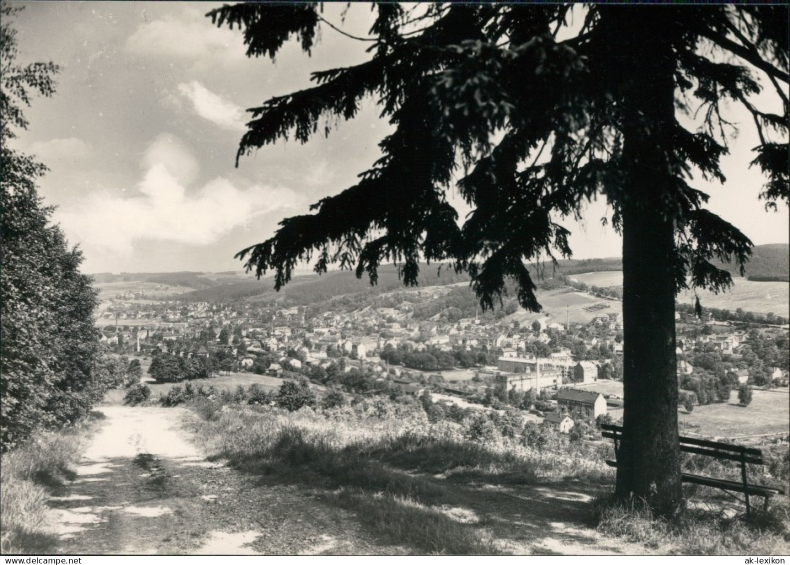 Ansichtskarte Olbernhau Blick Auf Den Ort 1968 - Olbernhau
