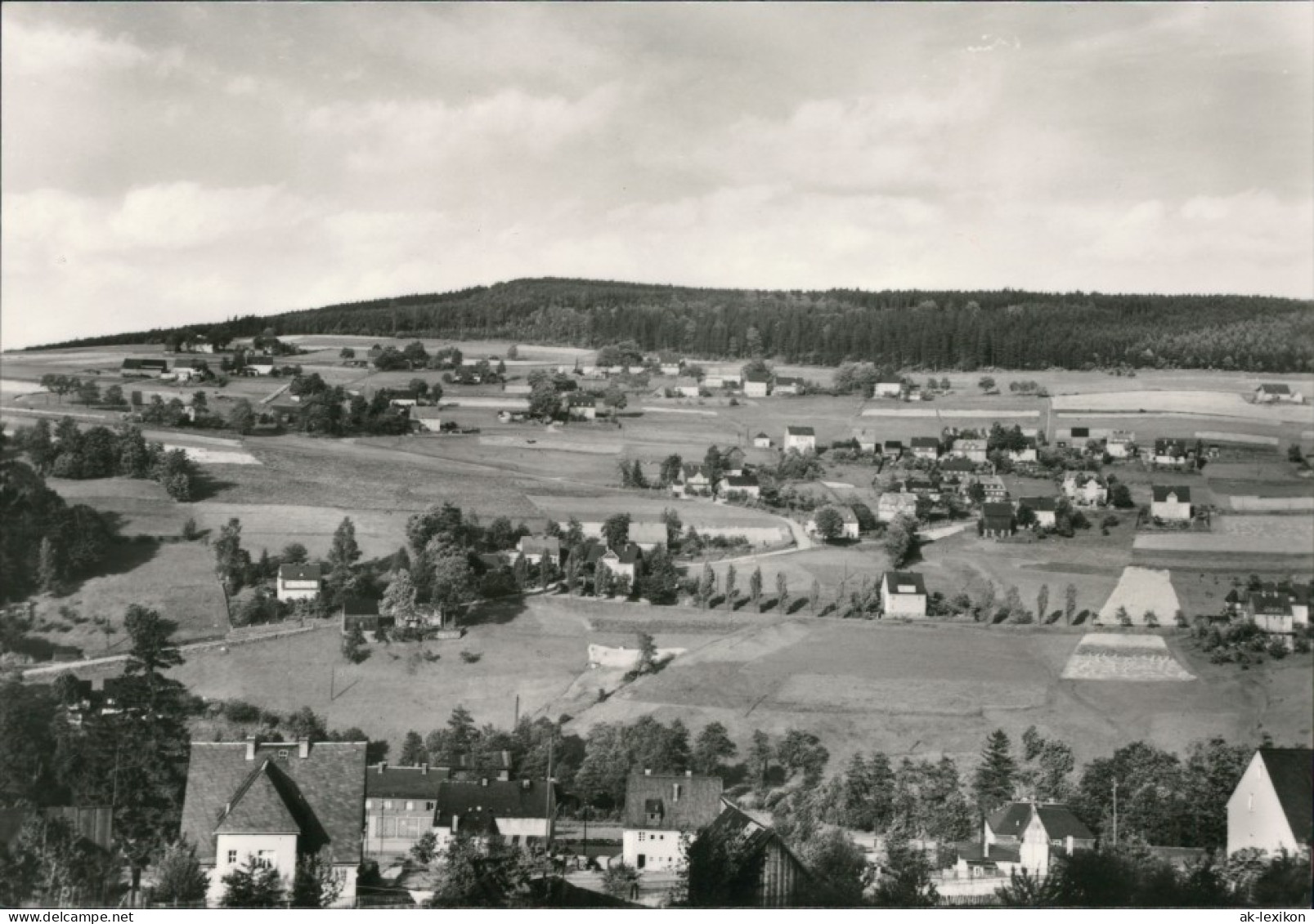 Ansichtskarte Rittersgrün-Breitenbrunn (Erzgebirge) Blick Auf Den Ort 1973 - Breitenbrunn