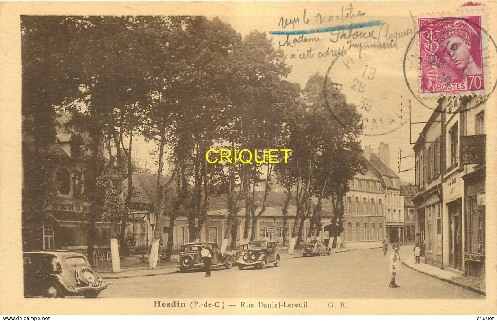 62 Hesdin, Rue Daniel Lereuil, Vieux Tacots ... - Hesdin