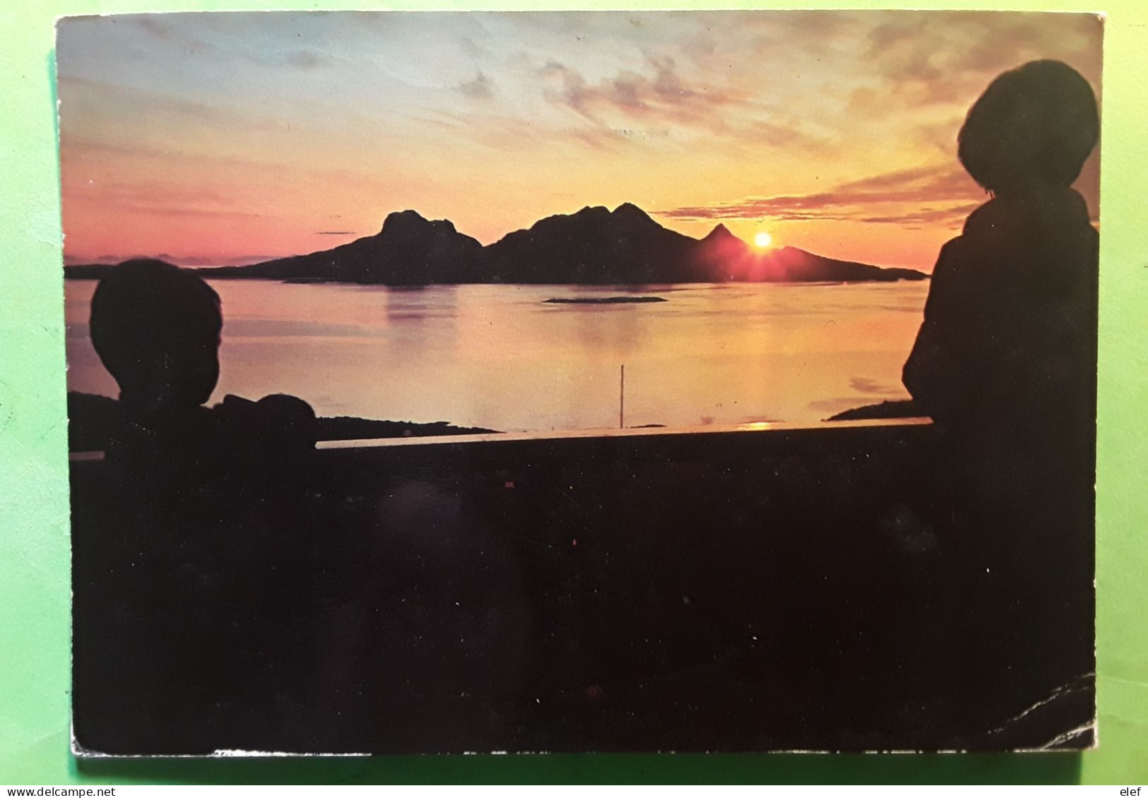 NORGE NORWAY NORVÈGE, Mysen , Midnight Sun Postcard Yvert 444, 55 O Brun Rouge Cod Morue , 1967 > Paris - Brieven En Documenten