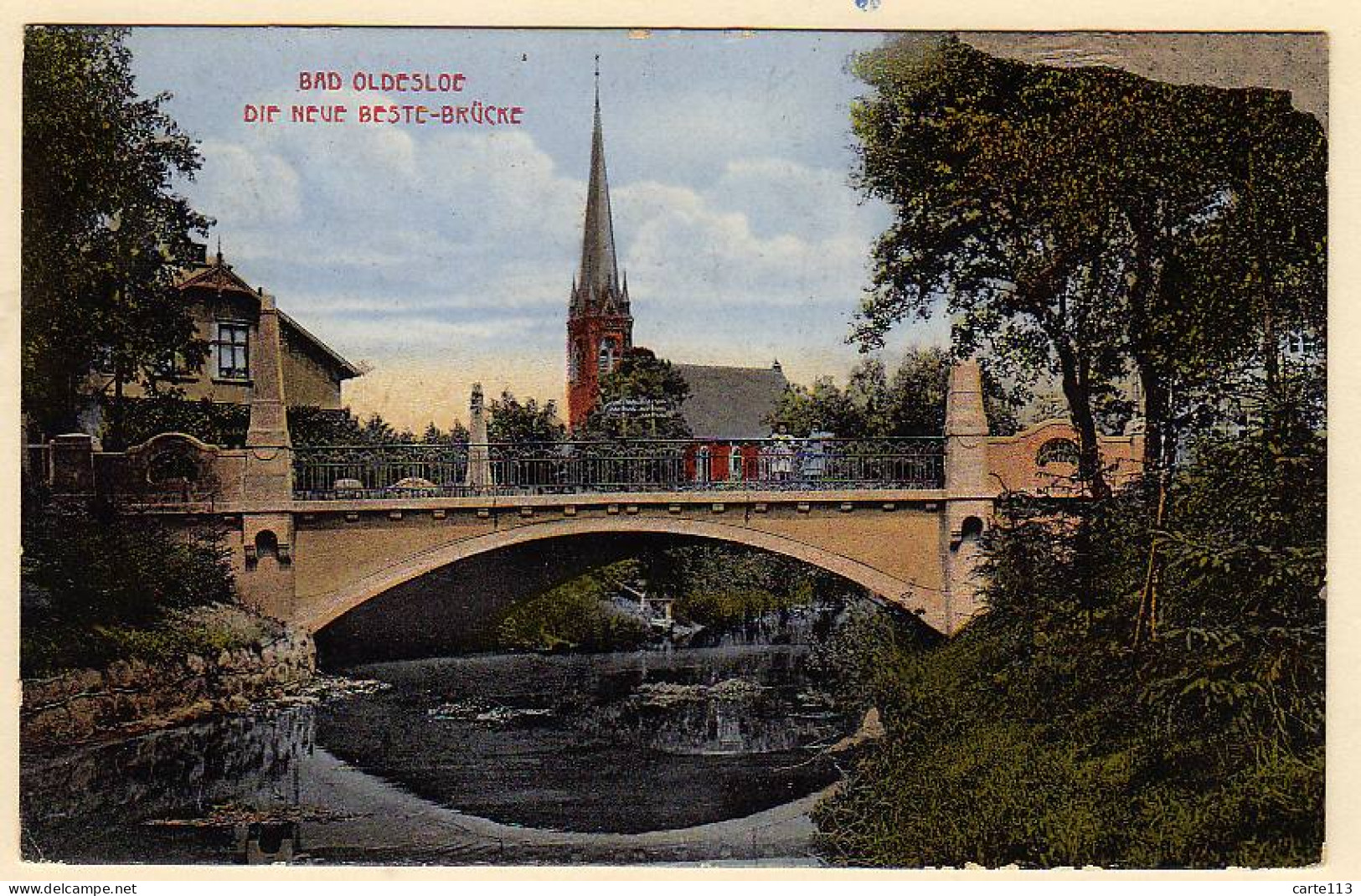 - B19547CPA - ALLEMAGNE - Bad-Oldesloe - Die Neue Beste-Brucke - Très Bon état - EUROPE - Bad Oldesloe