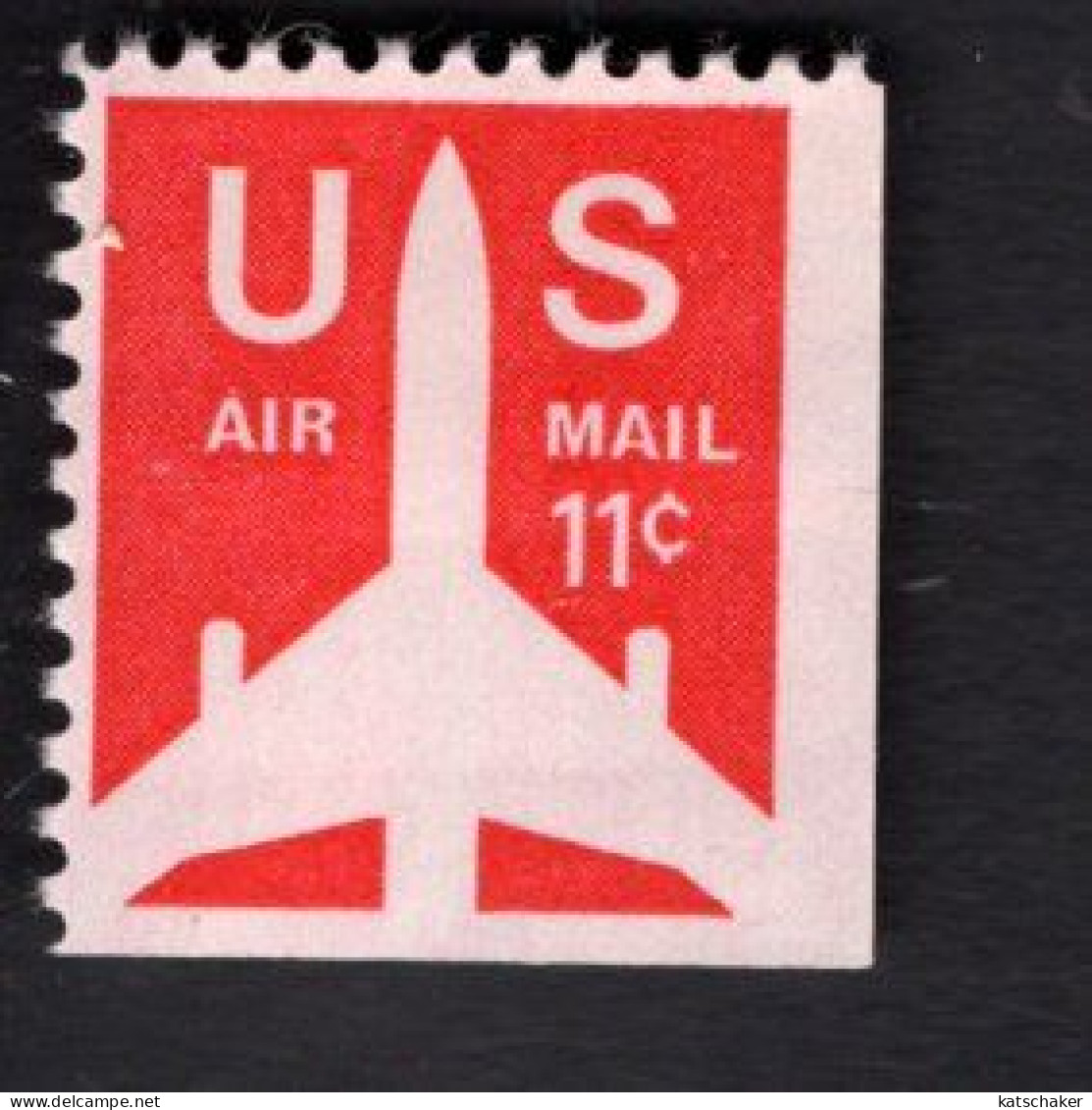 2010377093 1971 SCOTT C78 (XX) POSTFRIS MINT NEVER HINGED - SILHOUETTE OF JET AIRLINER - BOOKLET STAMP RIGHT & UNDER IMP - 3b. 1961-... Neufs