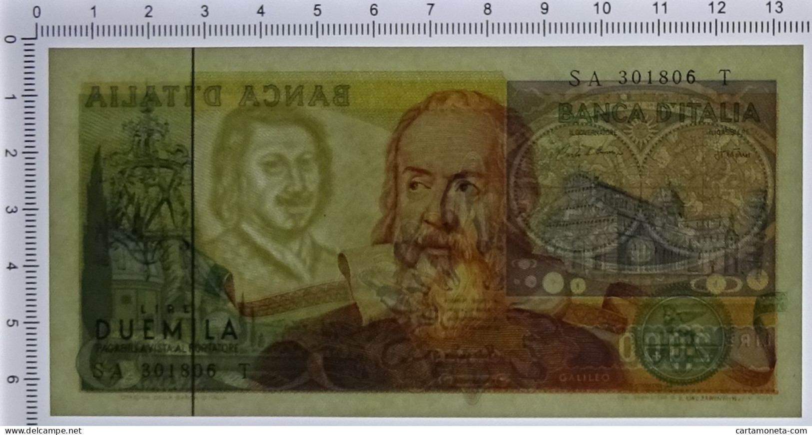 2000 LIRE BANCA D'ITALIA GALILEO GALILEI 24/10/1983 FDS-/FDS - Andere & Zonder Classificatie