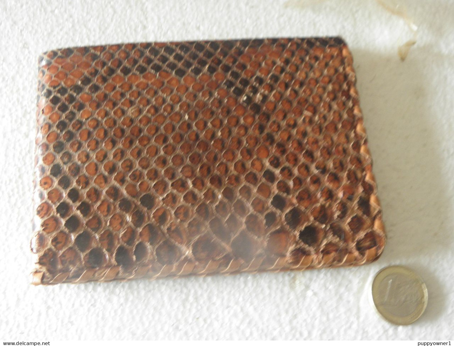 Portefeuille En Peau De Serpent - Leather Goods 