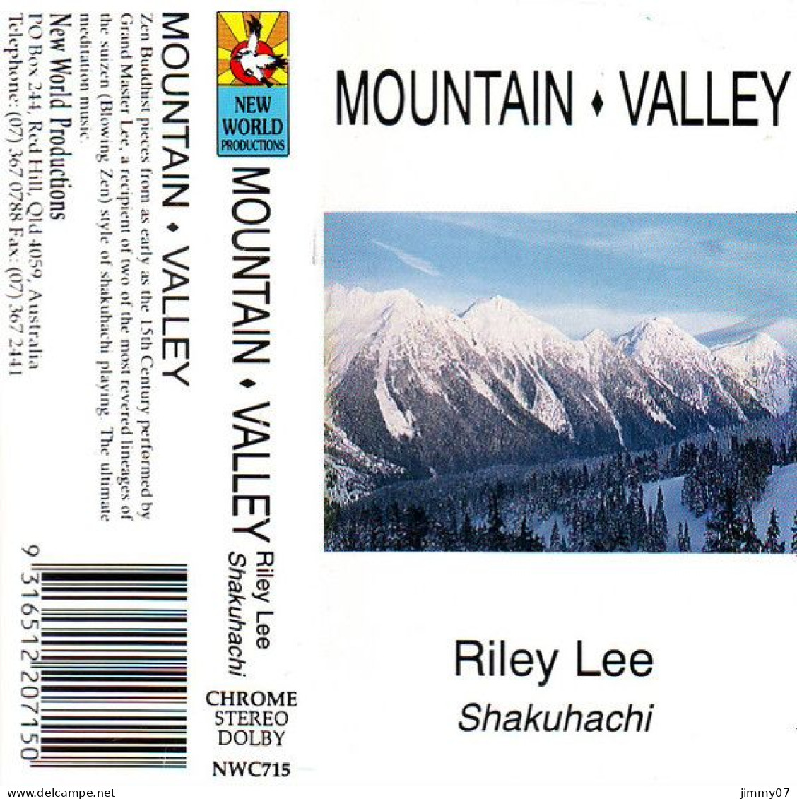 Riley Lee - Mountain - Valley (Cass, Album) - Audiokassetten