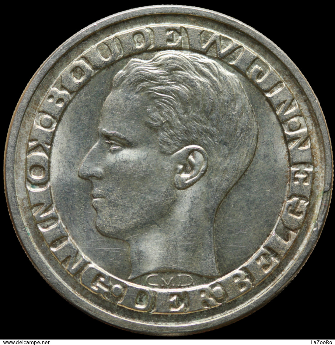 LaZooRo: Belgium 50 Francs 1958 UNC - Silver - 50 Frank