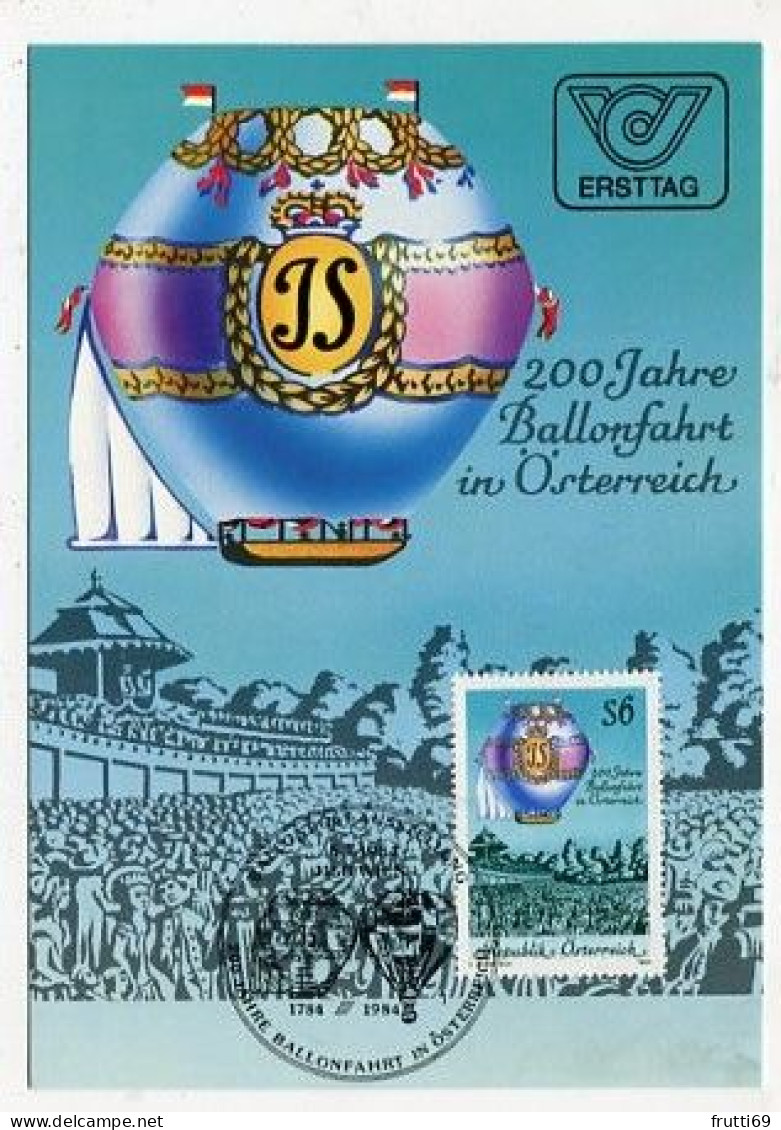 MC 213270 AUSTRIA - 200 Jahre Ballonfahrt In Österreich - Cartas Máxima