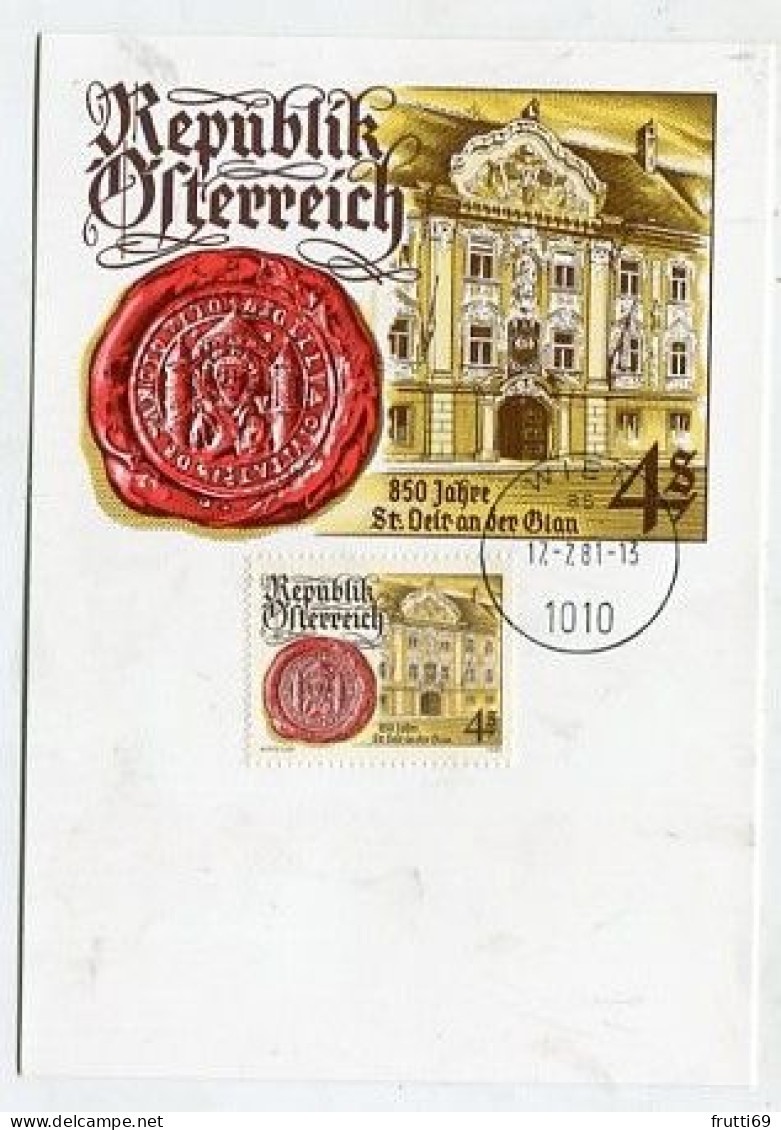 MC 213280 AUSTRIA - 850 Jahre Stadt St. Veit An Der Glan - Maximum Cards