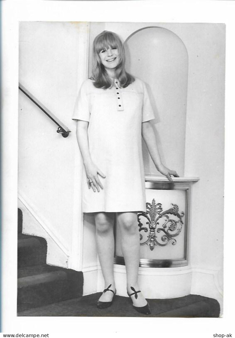 C6090/ Marianne Faithful   Pressefoto Foto 18 X 12,5 Cm Ca.1968 - Other & Unclassified