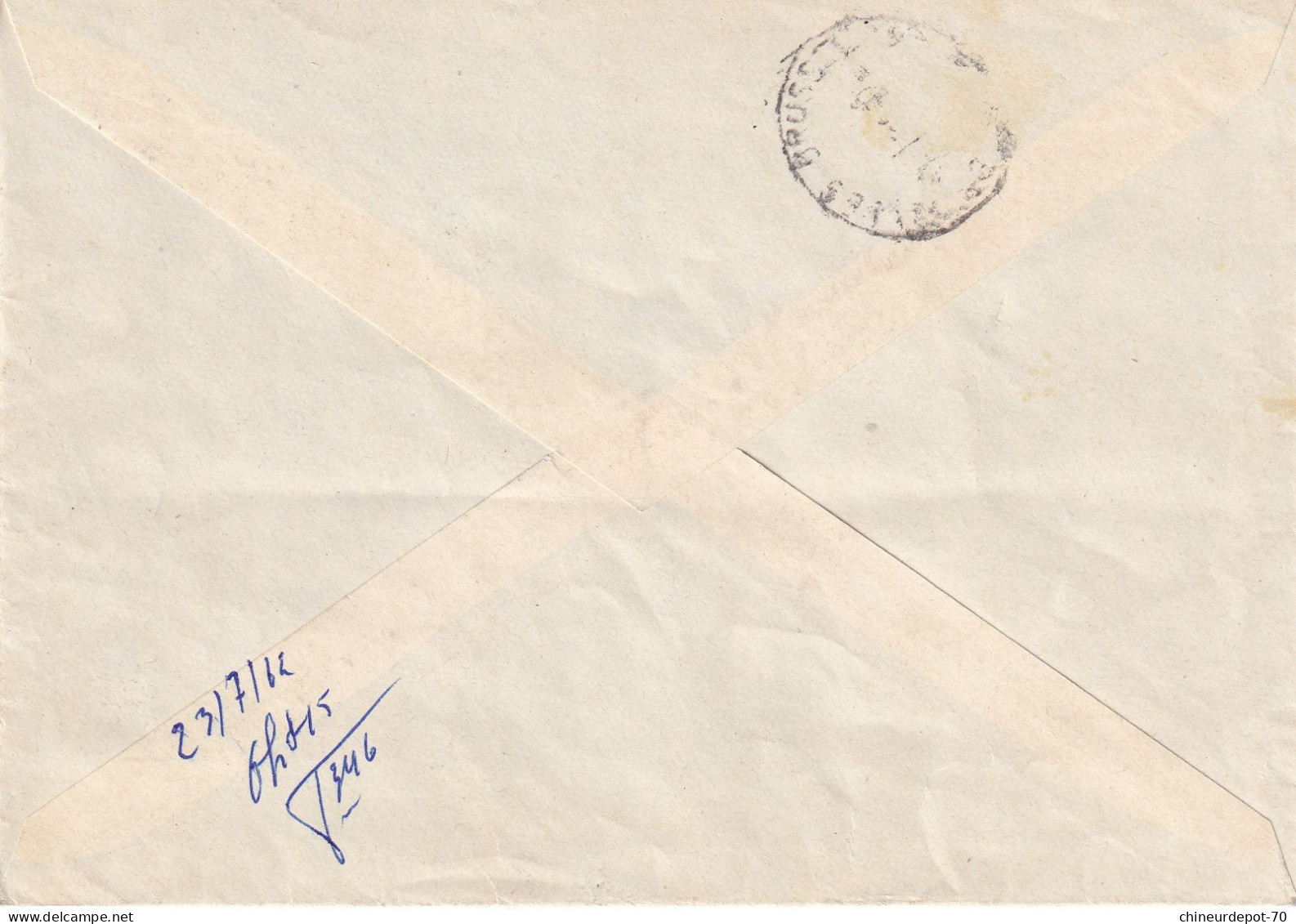 Helvetia Expres Espresso Gasthof Urgent Spiez Gepackexpedition 21 Juli 1962 - Lettres & Documents