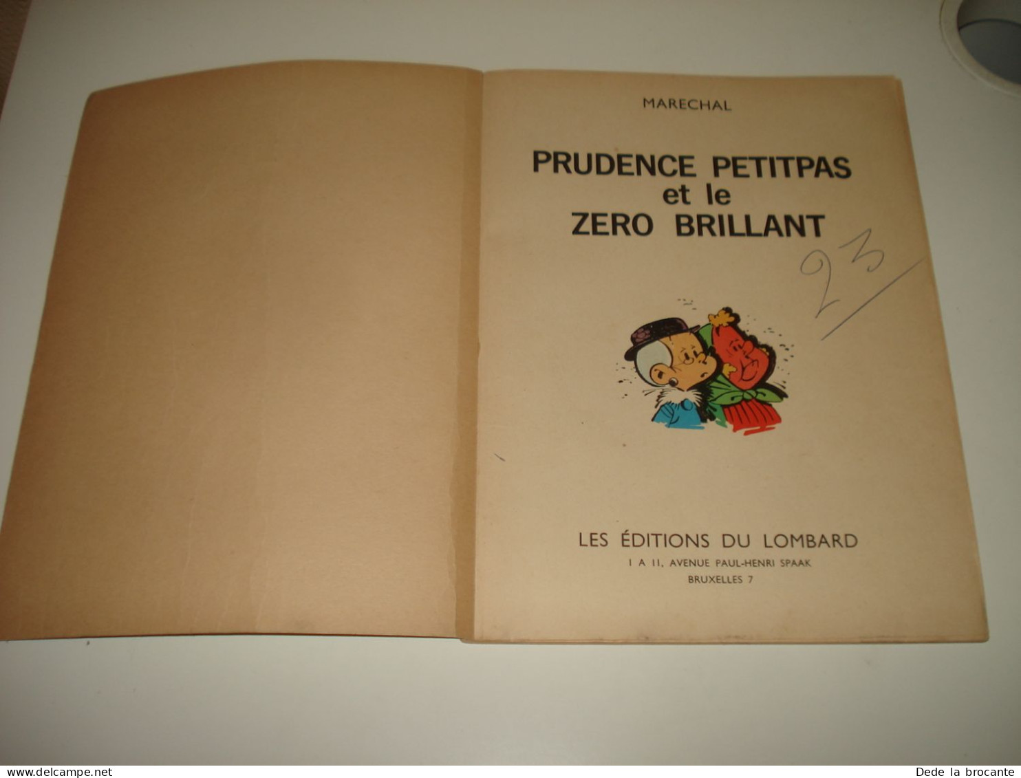 C54 / Prudence Et Pépitas " Zéro Brillant + Secret Du Poisson Rouge " EO De 1966 - Autres & Non Classés