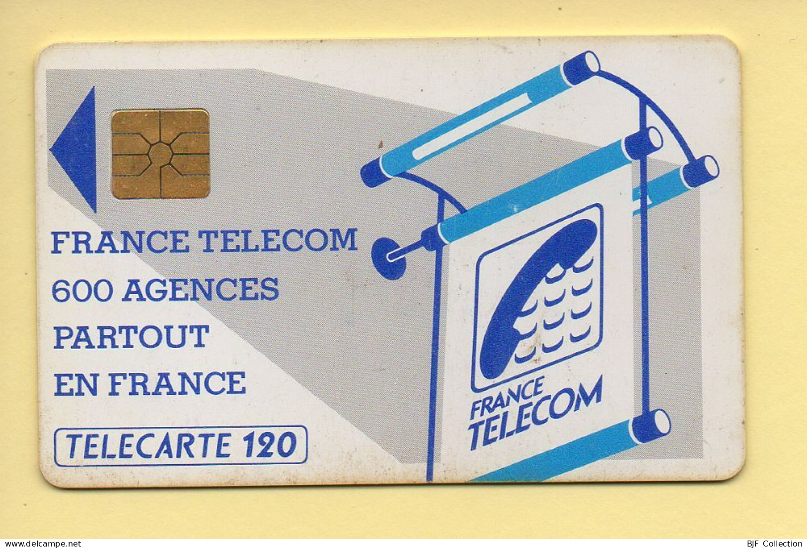 Télécarte : 600 Agences / 120 Unités : Numéro B0B17F (voir Cadre, Texte Et Numérotation) - 600 Agences