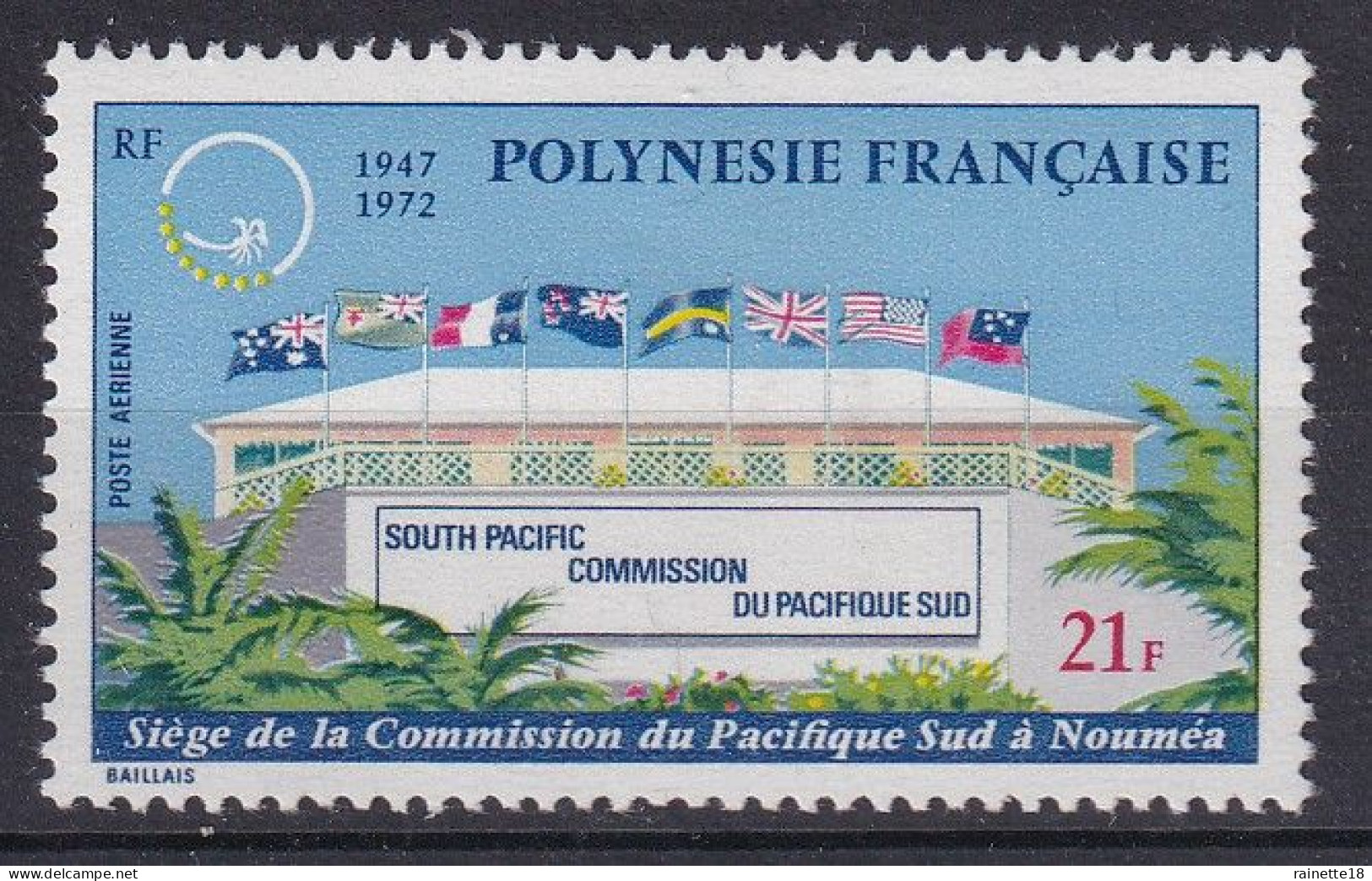 PolynésieFrançaise       PA  62 ** - Neufs