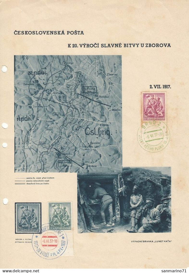 CZECHOSLOVAKIA Panes 3,large Format - Sonstige & Ohne Zuordnung