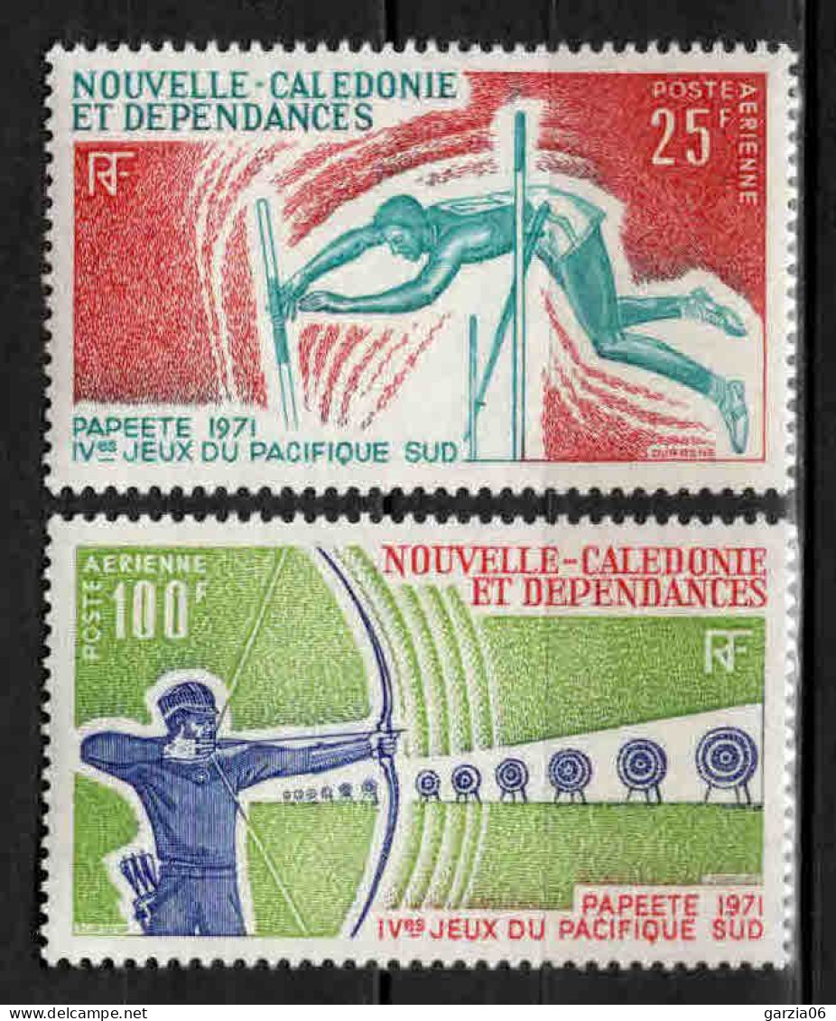 Nouvelle Calédonie  - 1971 - Jeux Du Pacifique Sud -   PA 122/123 - Neufs ** - MNH - Unused Stamps