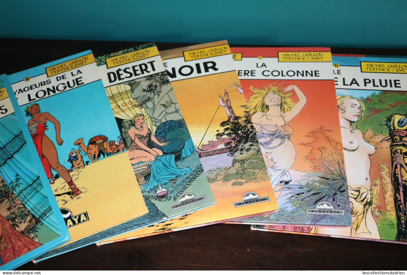 Bd érotique - Aryanne Collection Complète - 9 Bd EO Michel Guillou - Paquete De Libros