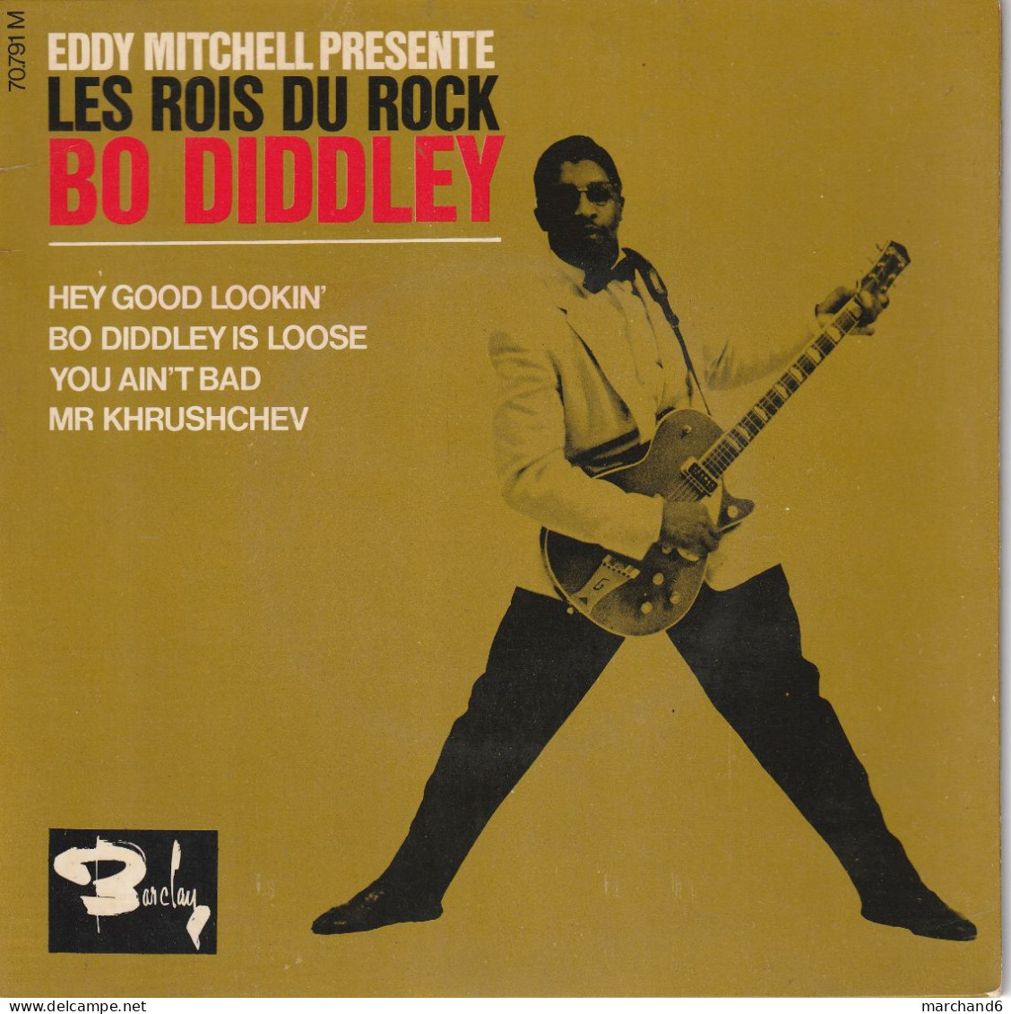 Bo Diddley Barclay Biem 70791 Hey Good Lookin/bo Diddley Is Loose/you Ain't Bad/m Khrushchev - Sonstige - Englische Musik