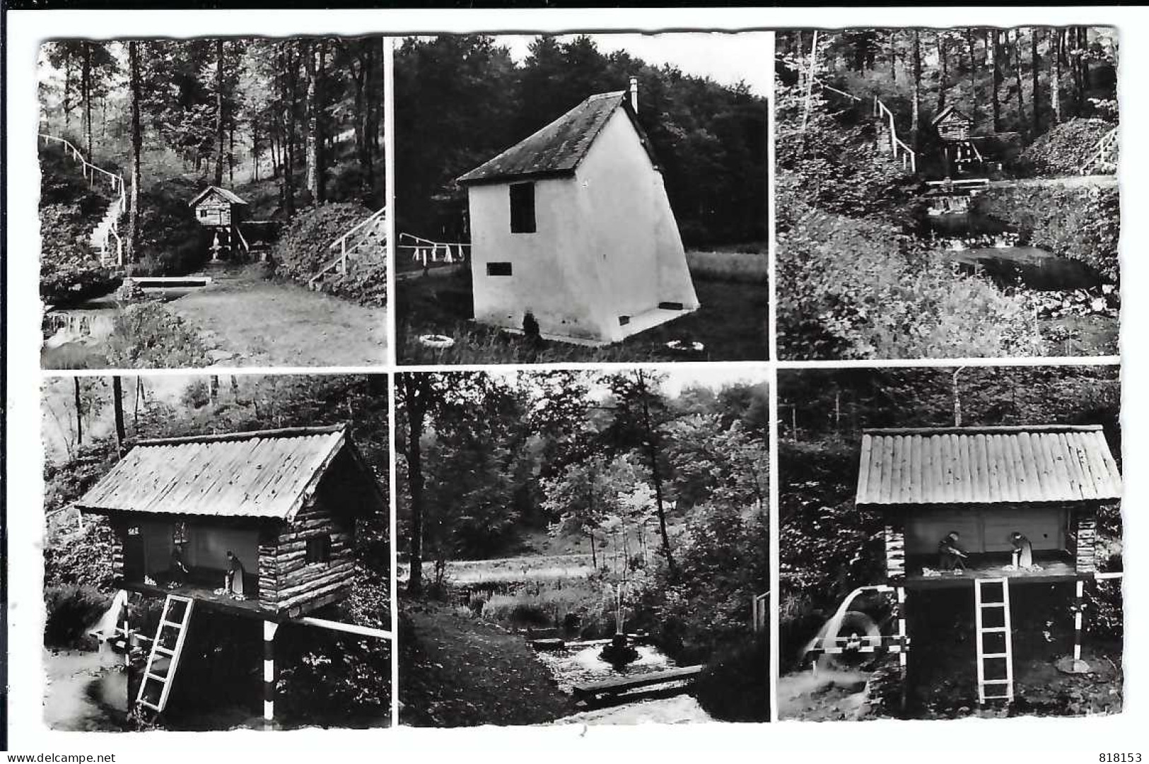 LAHAGE (Environs De Virton)  La Scierie - Curiosité Touristique   1957 - Tintigny