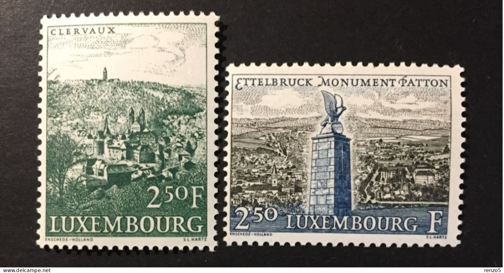 1961 Luxembourg - Tourism 2961 - Landmarks - Unused - Unused Stamps