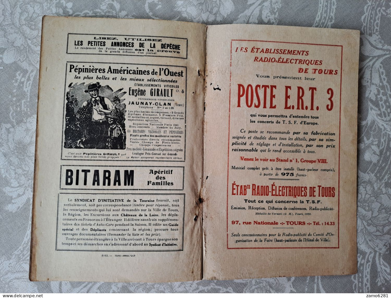 Grande Semaine De Tours De La Machine Agricole - Catalogue Officiel  - Programme Du 7 Au 15 Mai 1927 - Supplies And Equipment