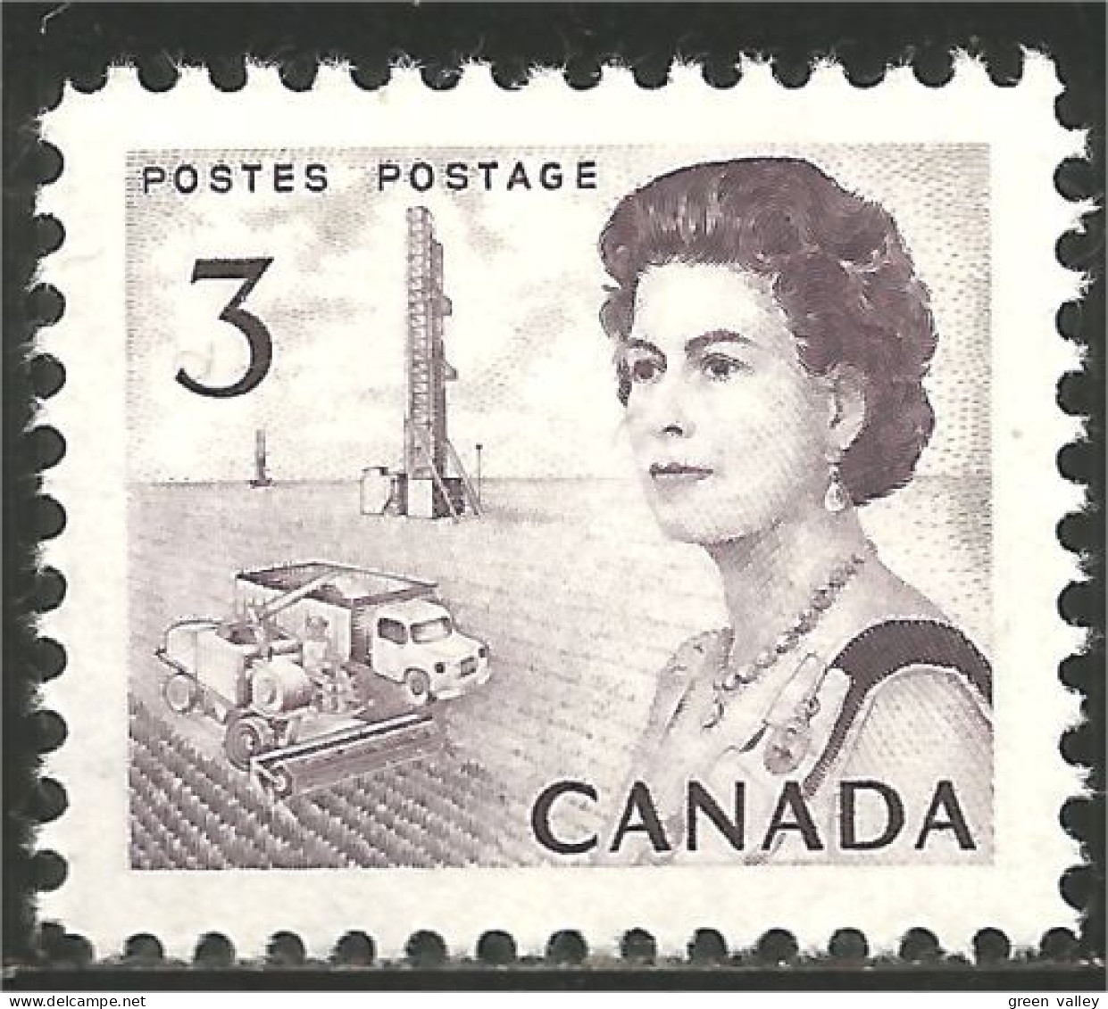 Canada DEX Gum Prairies Petrole Oil Derrick MNH ** Neuf SC (04-56c) - Oil