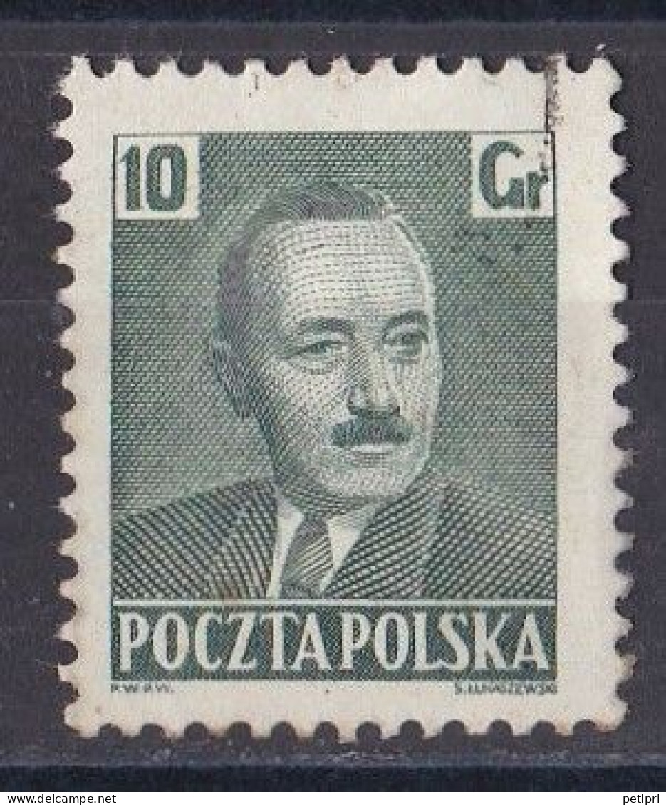 Pologne - République 1944 - 1960   Y & T N °  590  Oblitéré - Used Stamps