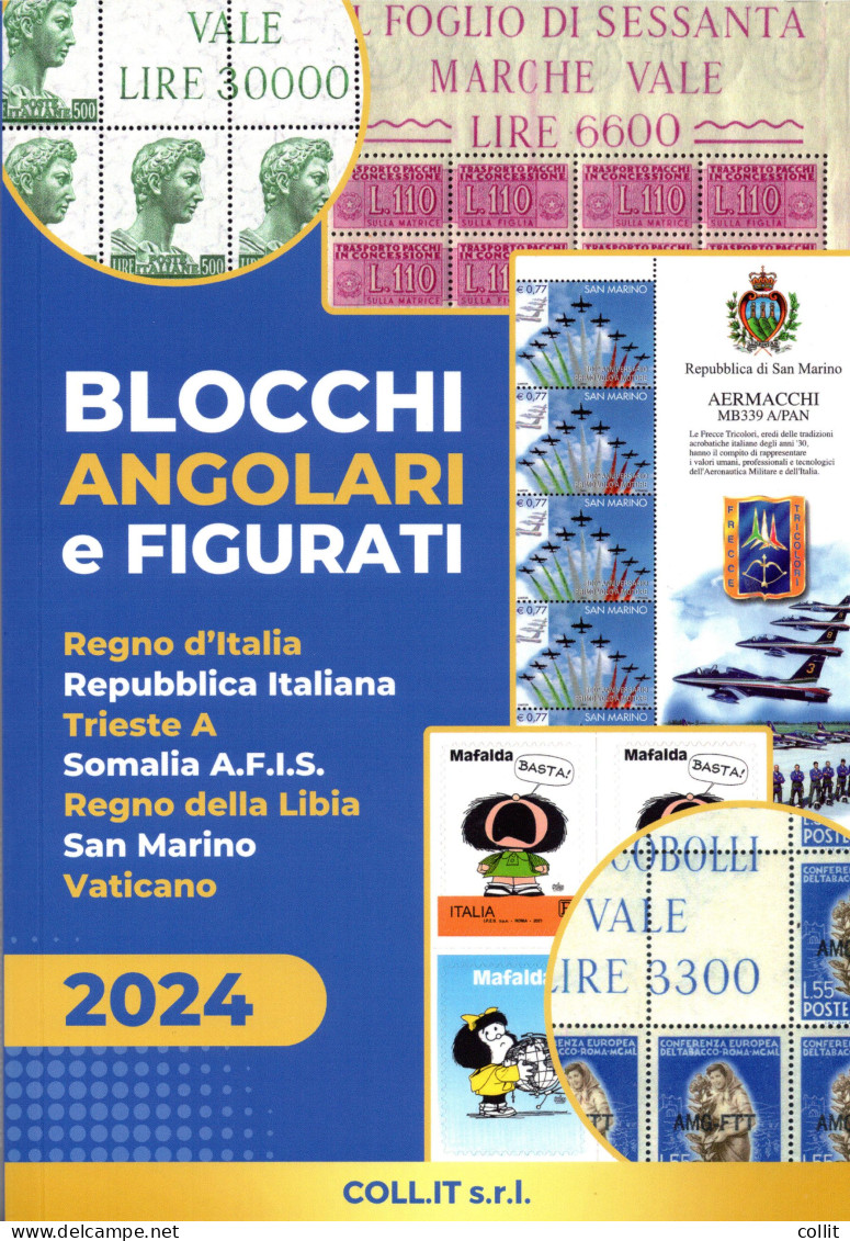 Novità Assoluta - Catalogo Specializzato Dei Blocchi Angolari E Figurati 2024 - RSM - Neufs