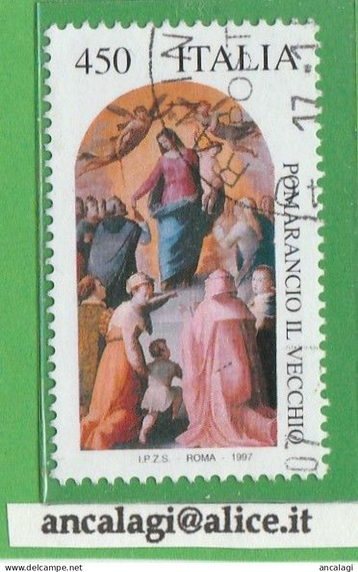 USATI ITALIA 1997 - Ref.0776 "POMARANCIO IL VECCHIO " 1 Val. - - 1991-00: Used