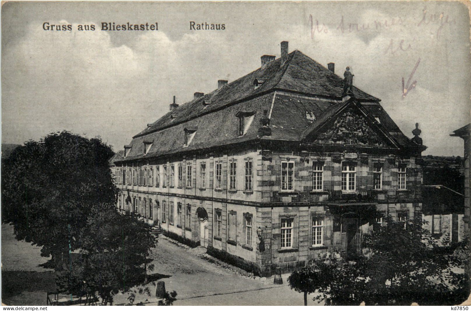 Gruss Aus Blieskastel - Rathaus - Saarpfalz-Kreis