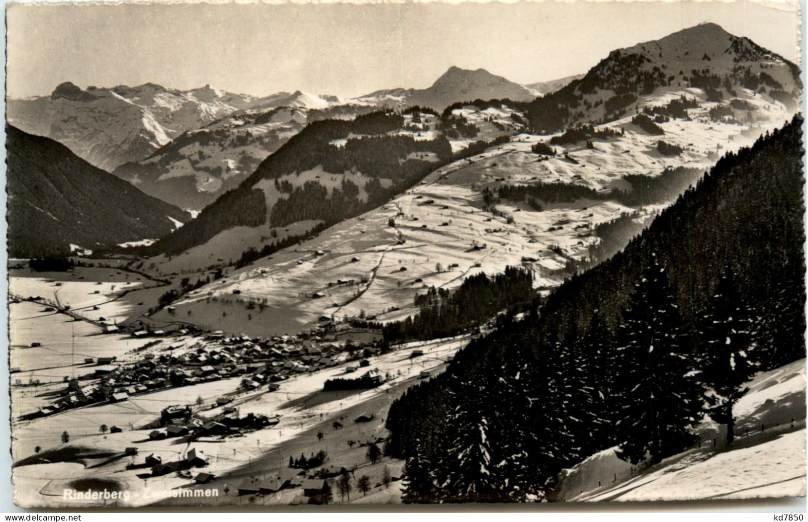 Zweisimmen - Rinderberg - Zweisimmen