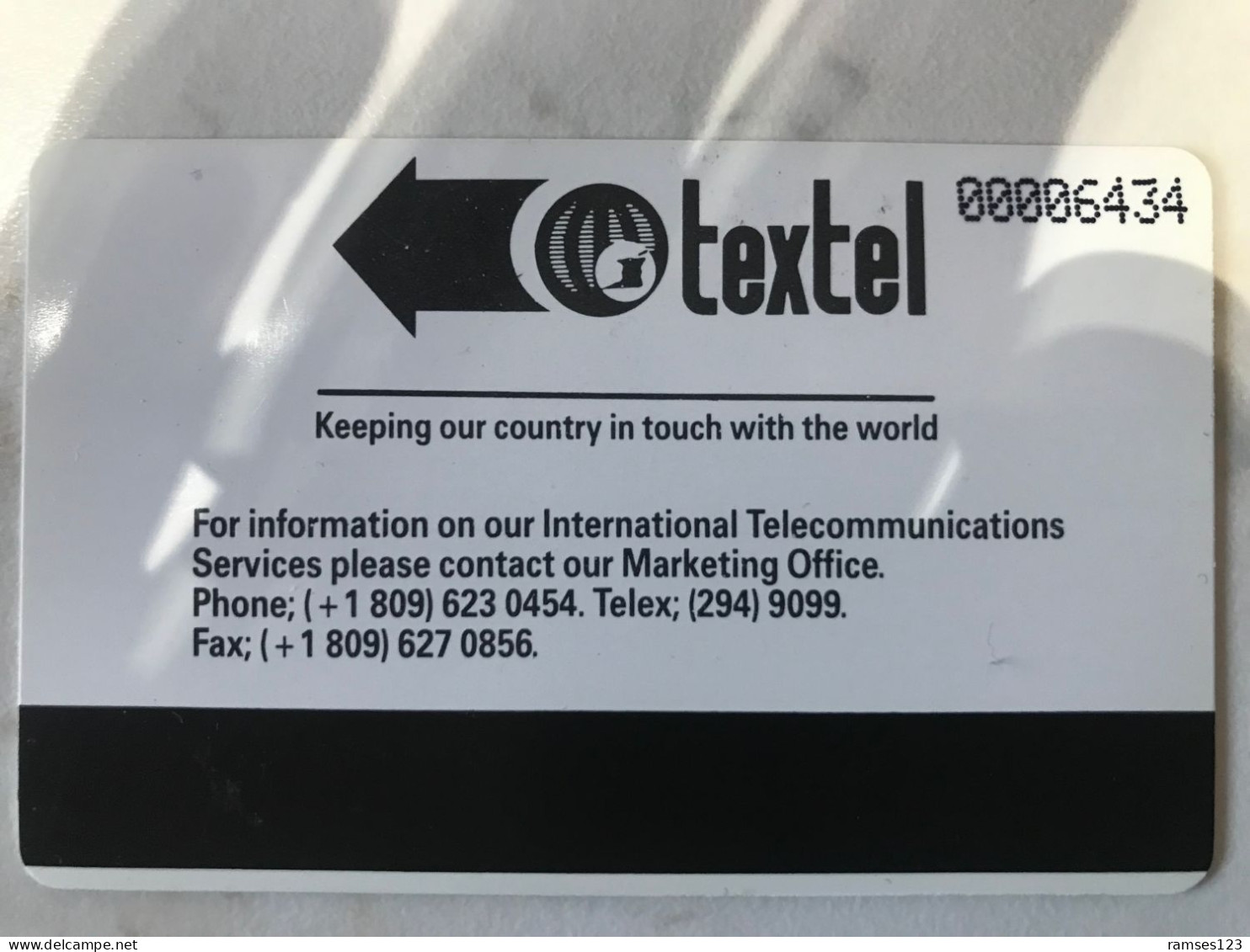 TRINIDAD  TOBAGO  TEXTEL - Trinité & Tobago