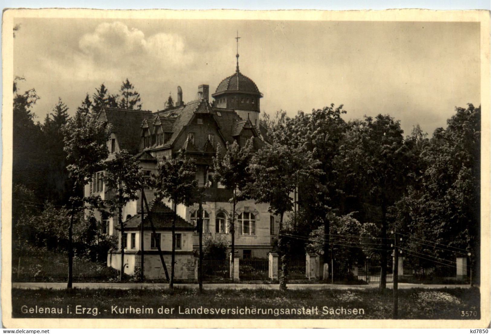 Gelenau - Kurheim Der Landesversicherungsanstalt Sachsen - Gelenau