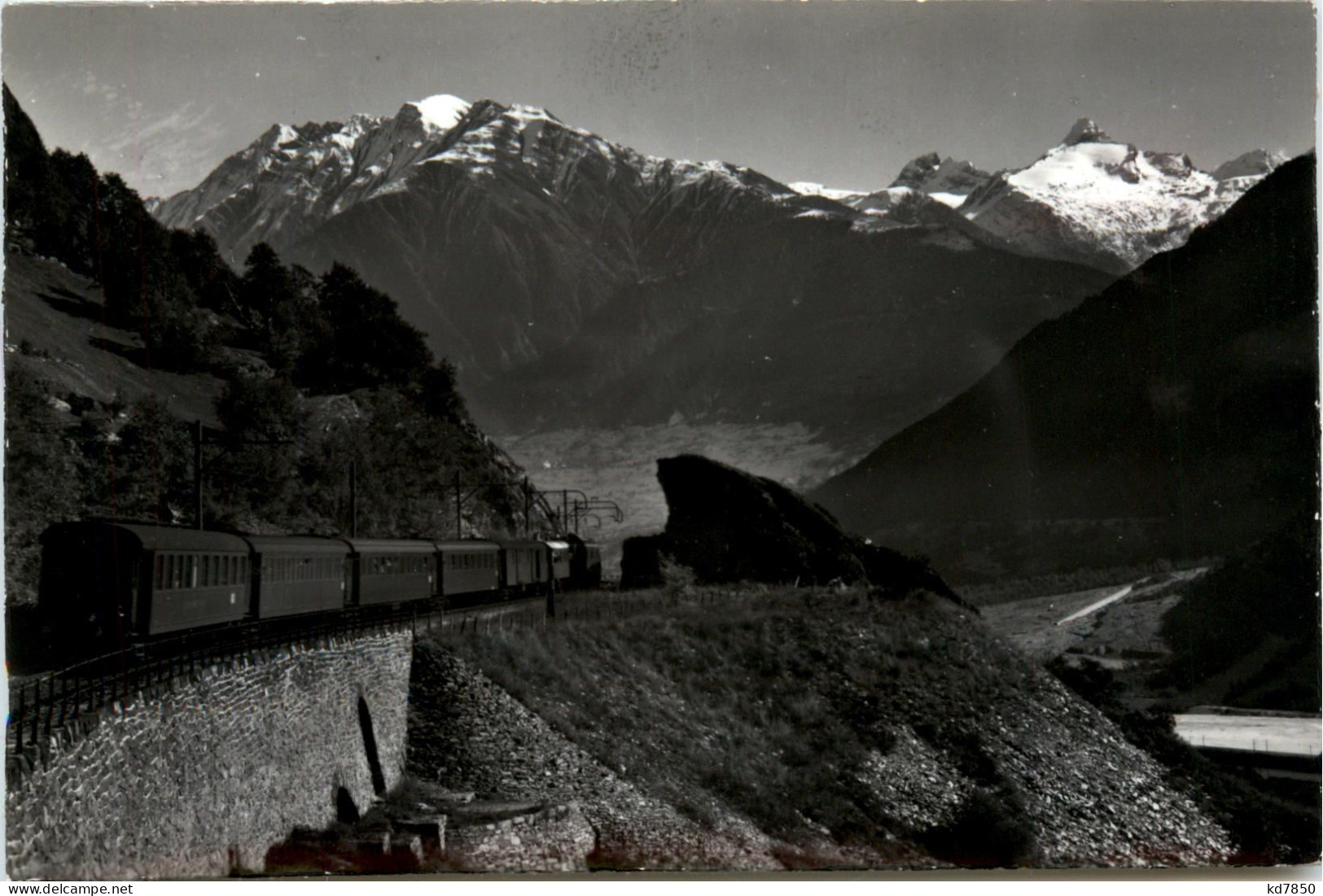 Lötschbergbahn Bei Brig - Brigue-Glis 