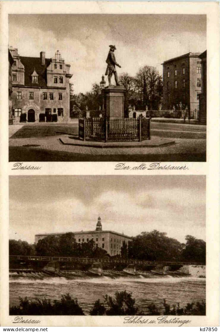 Dessau, Der Alte Dessauer, Schloss U. Gestänge - Dessau