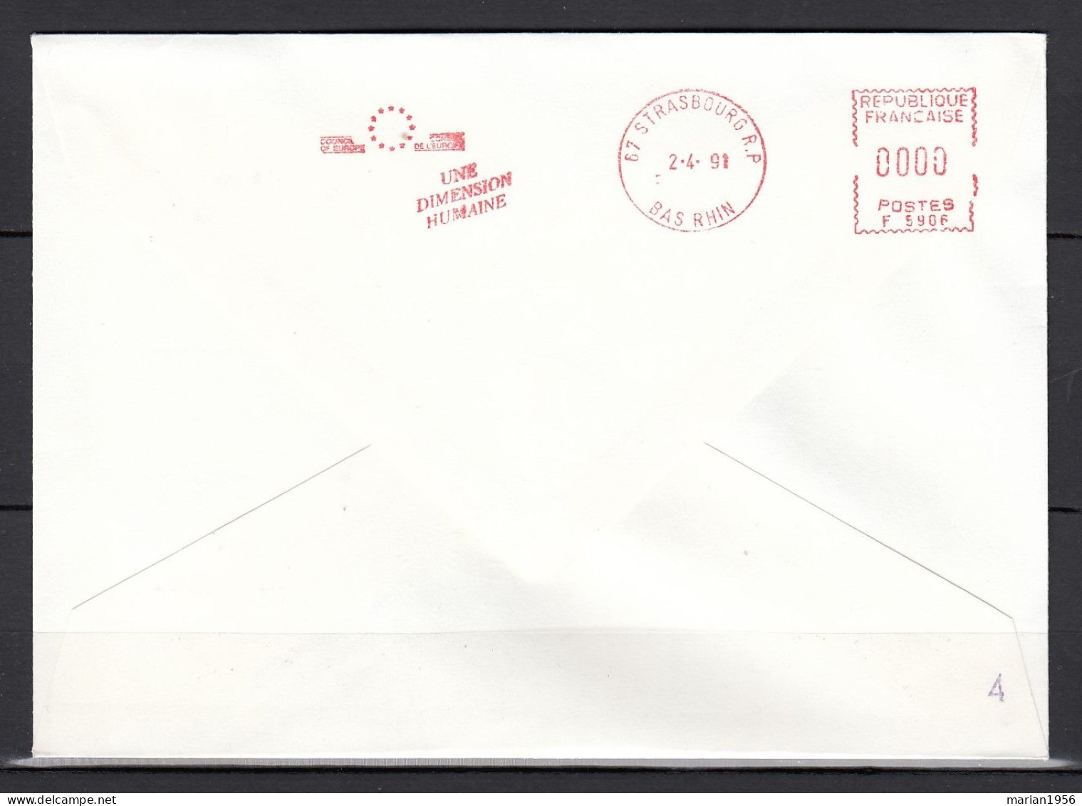 Hongrie 1991 - FDC Special - EUROPA CEPT - Europe Spatiale - Tirage Limite A 60 Ex.numerotes - 1991