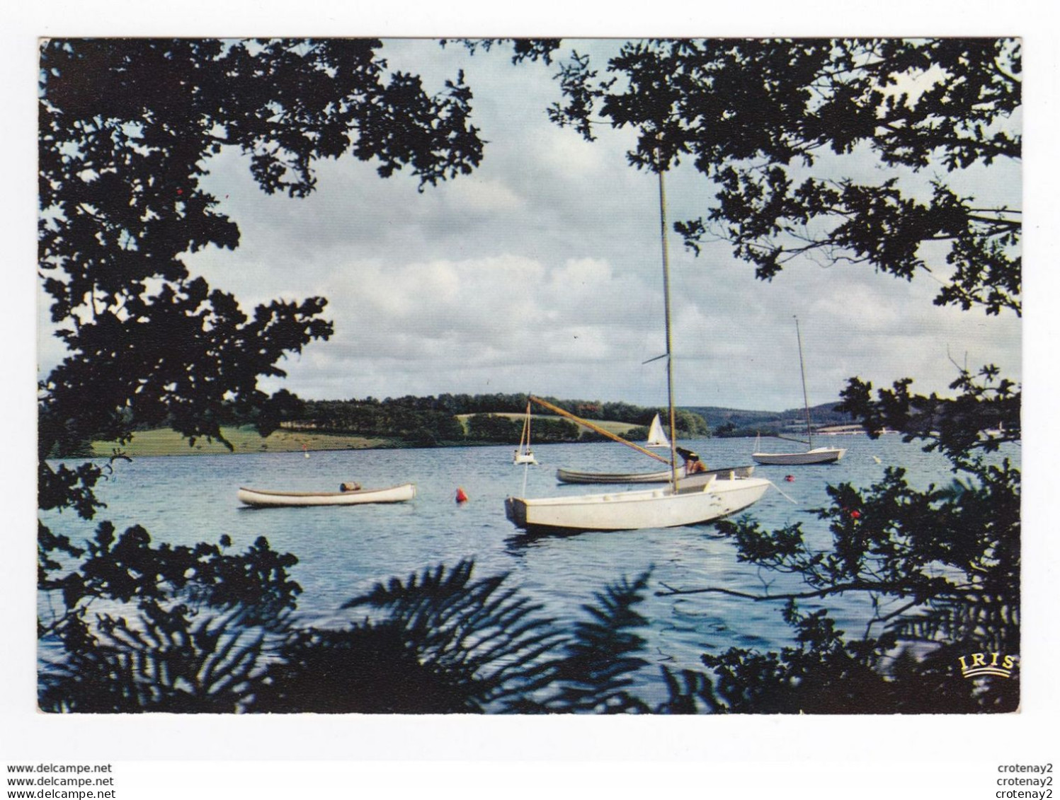 87 Le Lac De Vassivières Vers Eymoutiers Royère N°171 Bateaux VOIR Flamme De Peyrat Le Château En 1971 - Eymoutiers