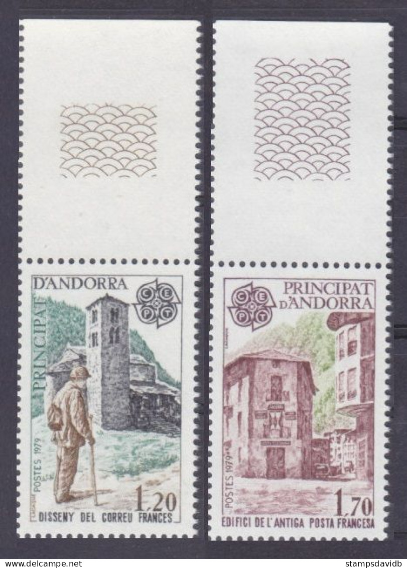 1979 Andorra Fr 297-298+Tab Europa Cept 6,00 € - 1979