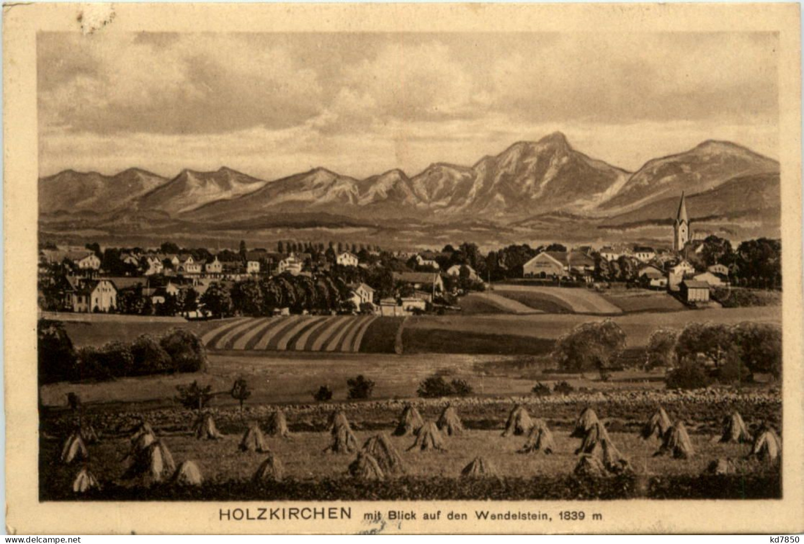 Holzkirchen, Mit Blick Auf Den Wendelstein - Miesbach