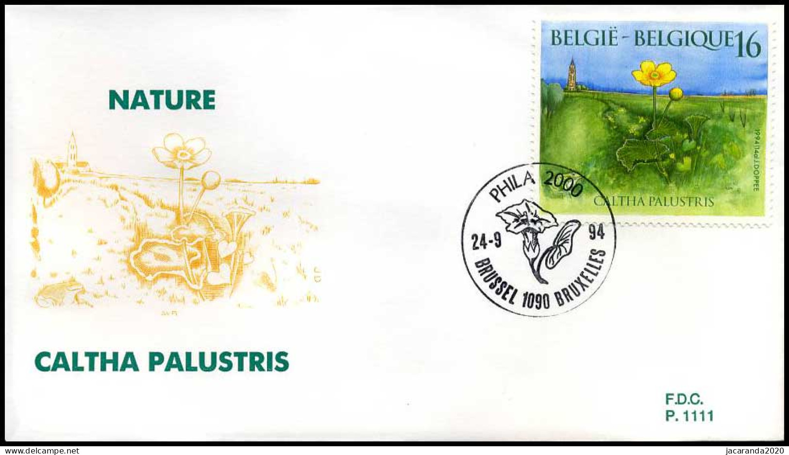 2572 - FDC - Natuur - Planten  #2  P1111 - 1991-2000