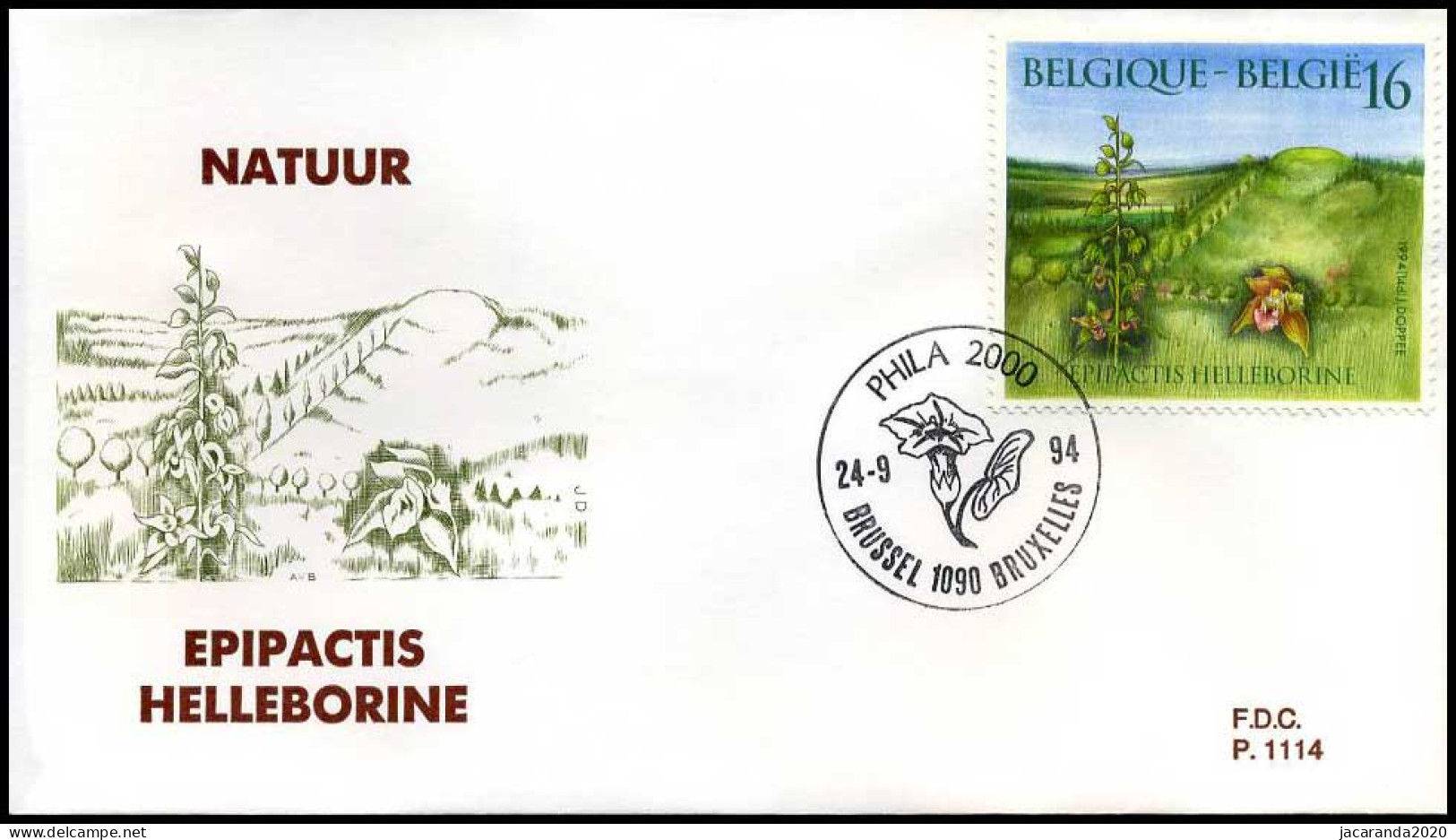 2575 - FDC - Natuur - Planten  #8  P1114 - 1991-2000