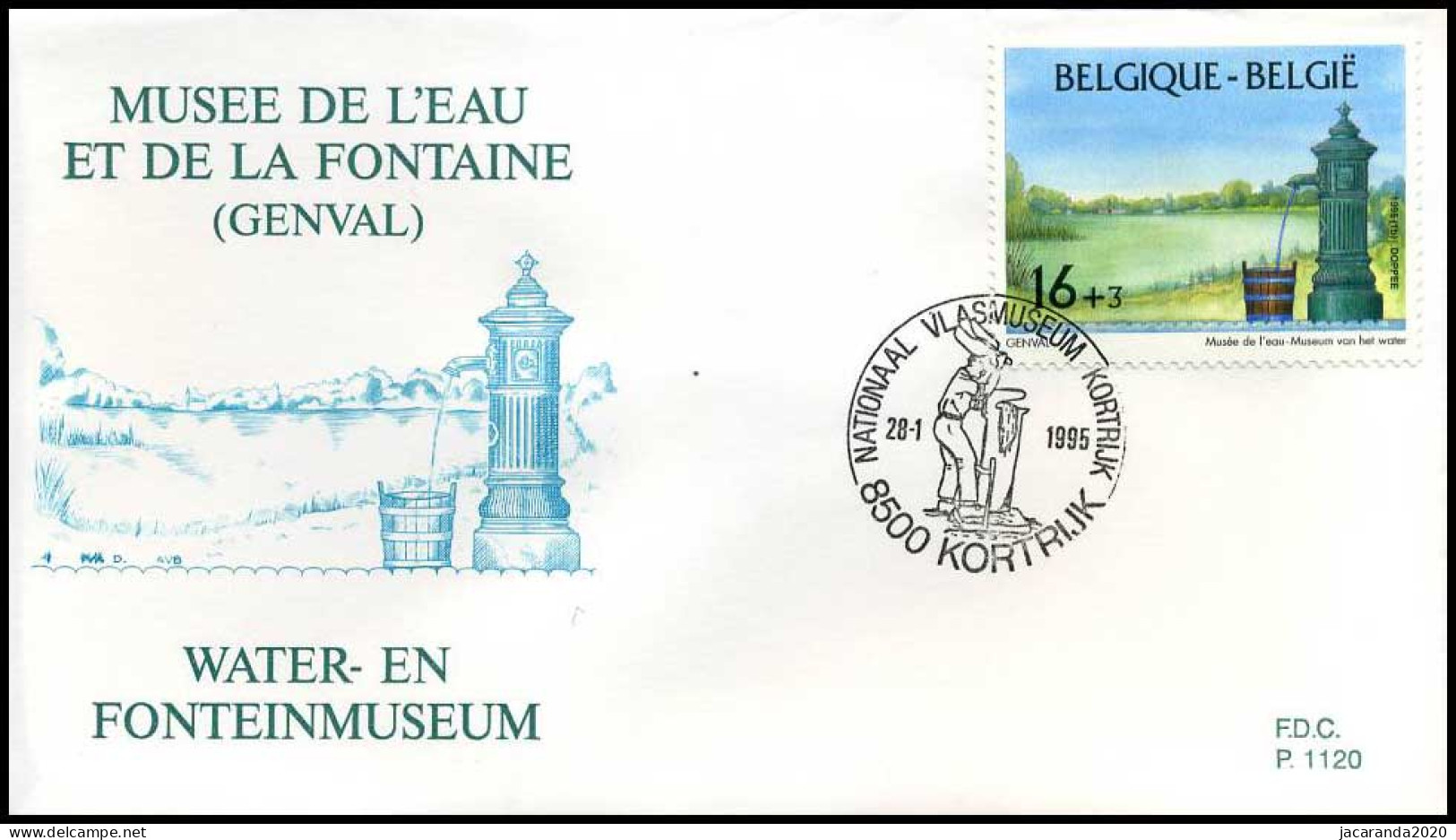 2583 - FDC - Promotie Van De Filatelie  #2  P1120 - 1991-2000