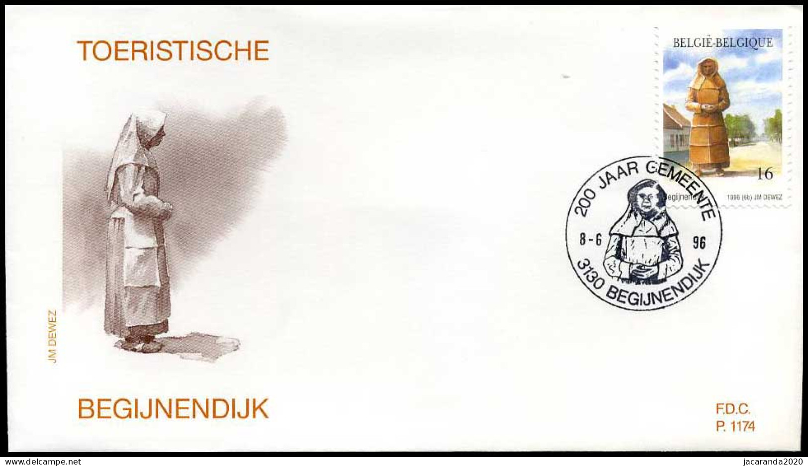 2641 - FDC - Toeristische Uitgifte  #2  P1174 - 1991-2000