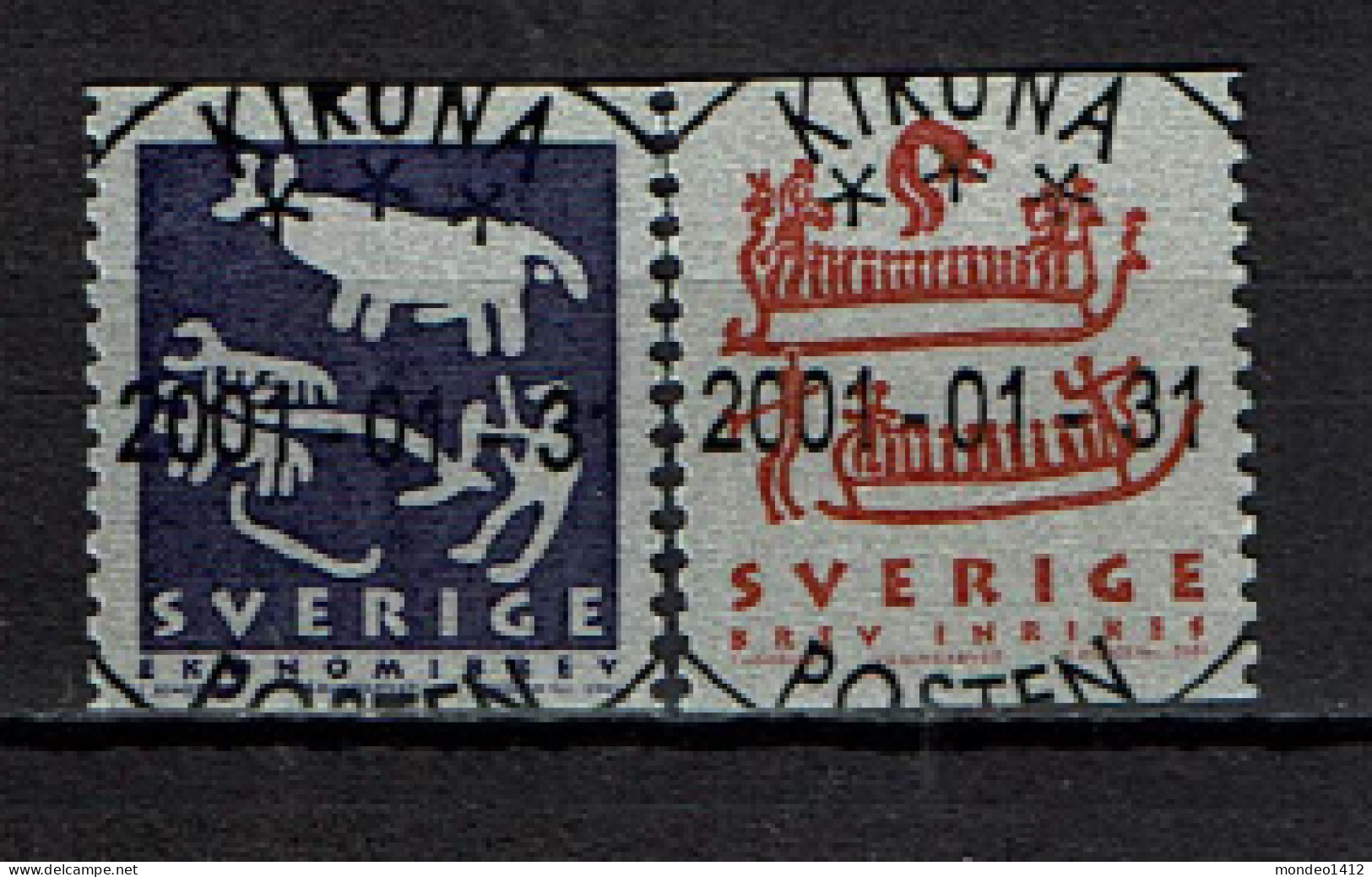 Sweden 2001 - UNESCO World Heritage - Used - Gebraucht